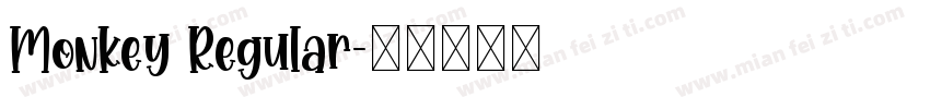 Monkey Regular字体转换